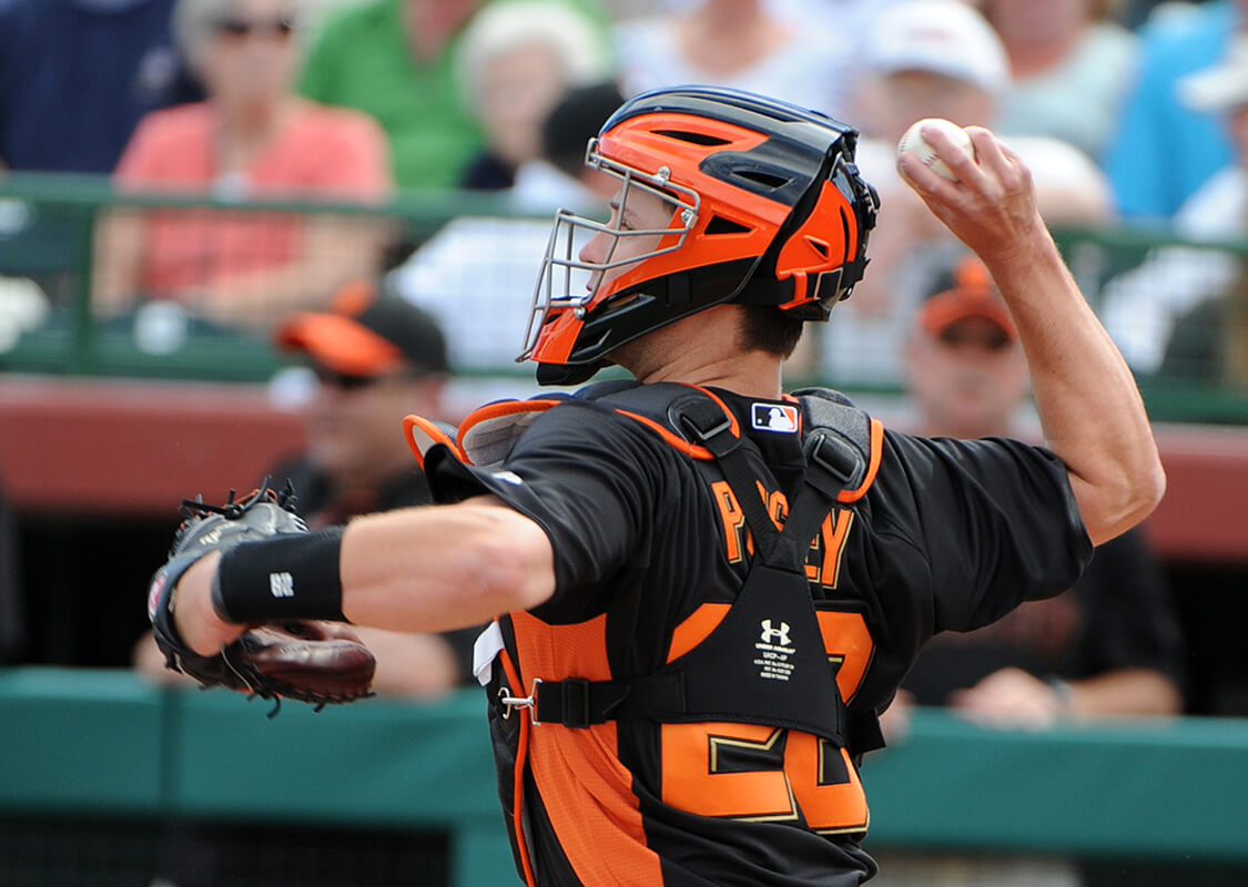Posey began his collegiate career as a shortstop, before moving to the catcher's position his sophomore year.